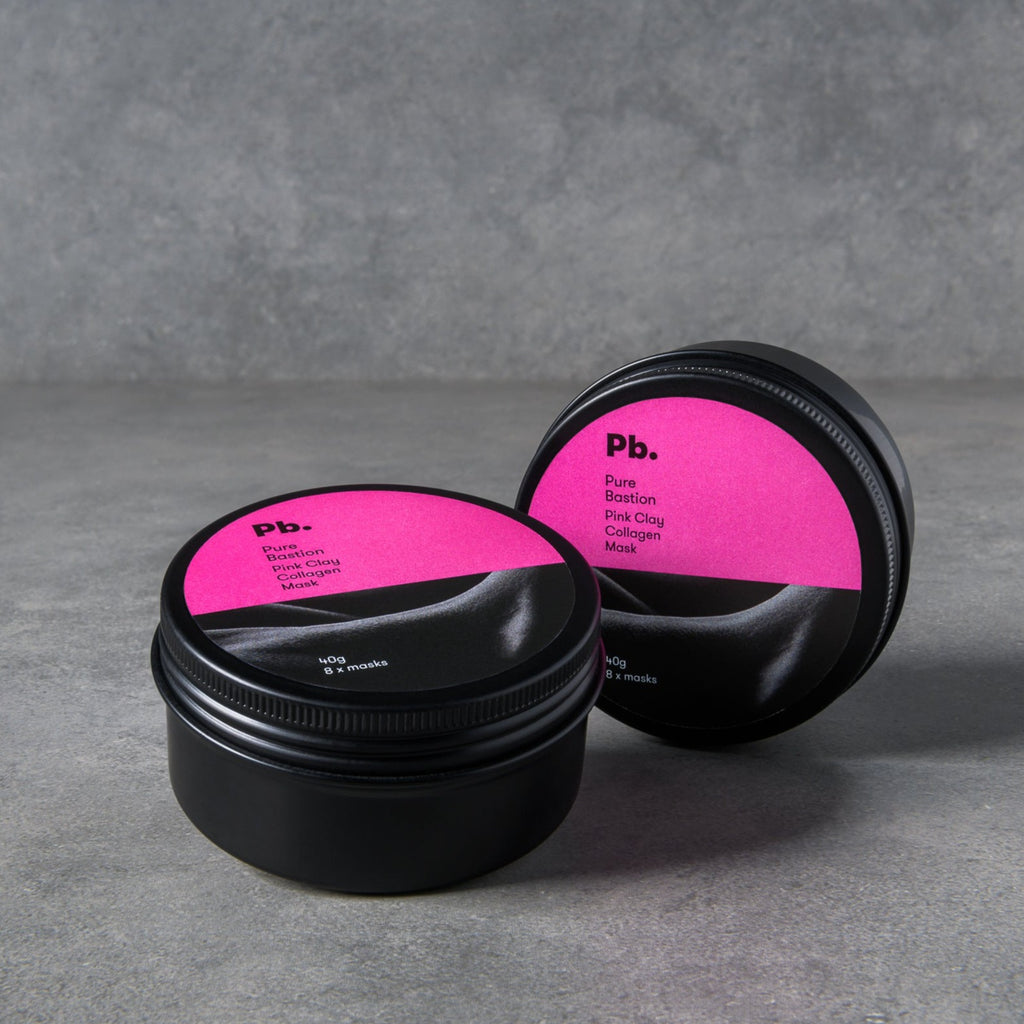 Pure Bastion Pink Clay Collagen Mask 40g