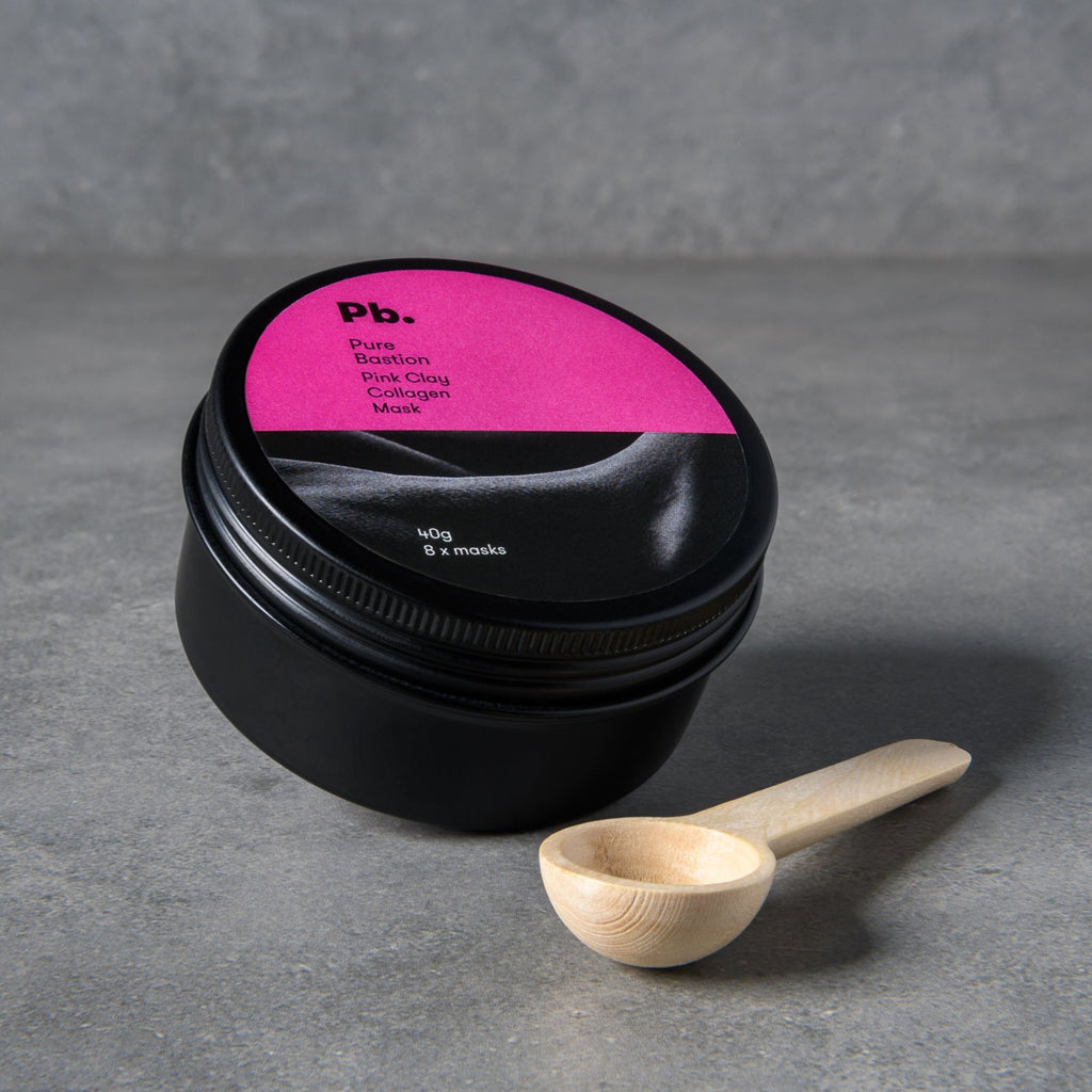 Pure Bastion Pink Clay Collagen Mask 40g